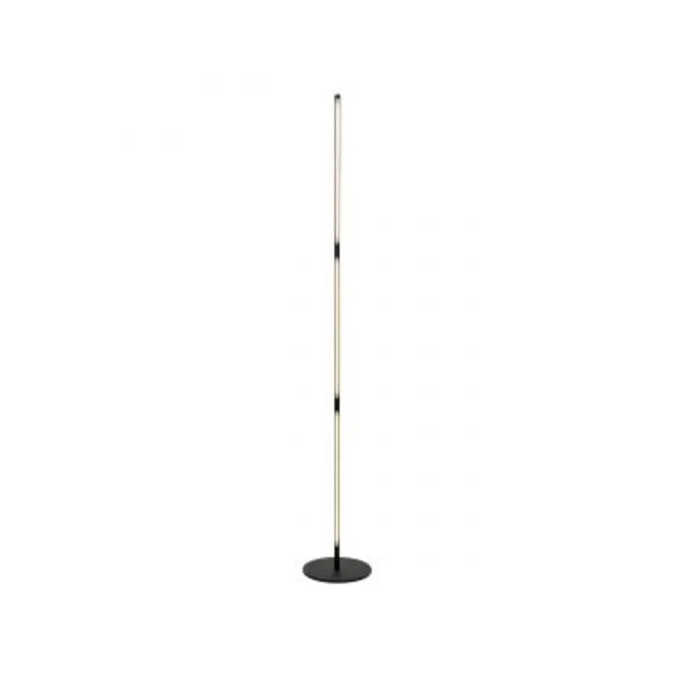 Lucide FINAN Vloerlamp-Zwart-LED Dimb.-30W2700K-3 StepDim