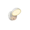 Lucide FINN Wandlamp Buiten-Wit-LED-12W-3000K-IP54-Metaal