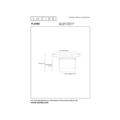 Lucide FLORIS - Plafondspot - Ø 10 cm - 1xGU10 - Groen