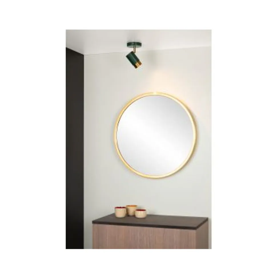 Lucide FLORIS - Plafondspot - Ø 10 cm - 1xGU10 - Groen