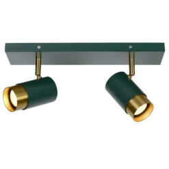 Lucide FLORIS - Plafondspot - Ø 10 cm - 2xGU10 - Groen