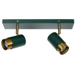 Lucide FLORIS - Plafondspot - Ø 10 cm - 2xGU10 - Groen