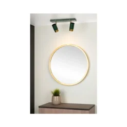 Lucide FLORIS - Plafondspot - Ø 10 cm - 2xGU10 - Groen