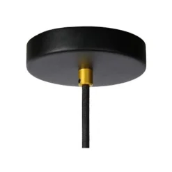 Lucide FLORIS Hanglamp-Zwart-Ø5,9-1xGU10-40W-Alumin.