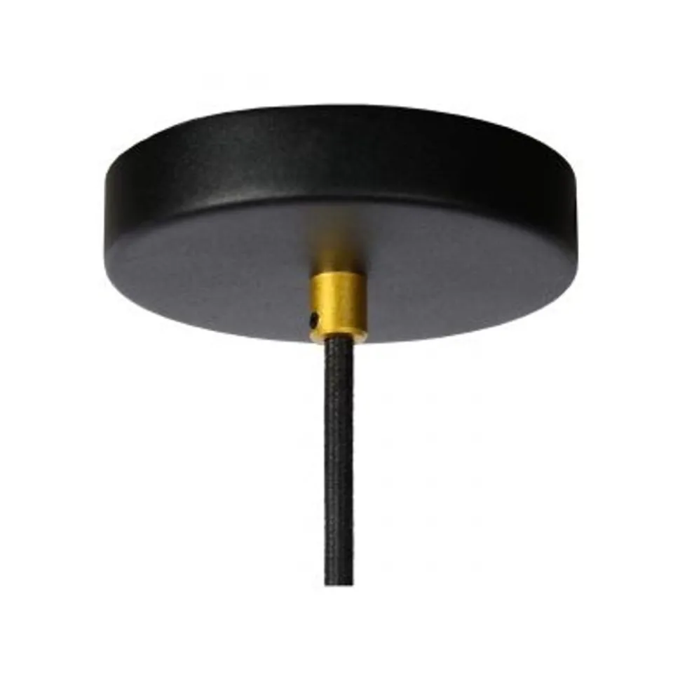 Lucide FLORIS Hanglamp-Zwart-Ø5,9-1xGU10-40W-Alumin.