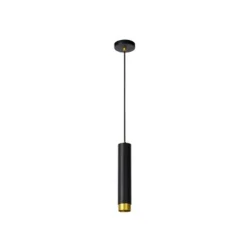 Lucide FLORIS Hanglamp-Zwart-Ø5,9-1xGU10-40W-Alumin.