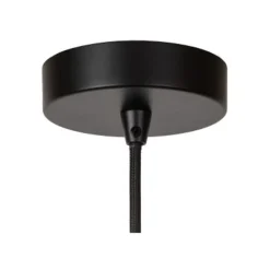 Lucide FOLD Hanglamp-Wit-Ø40-1xE27-40W-Stof