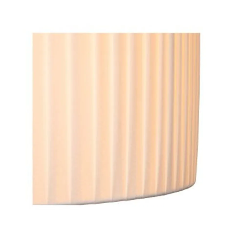 Lucide FOLD Hanglamp-Wit-Ø40-1xE27-40W-Stof