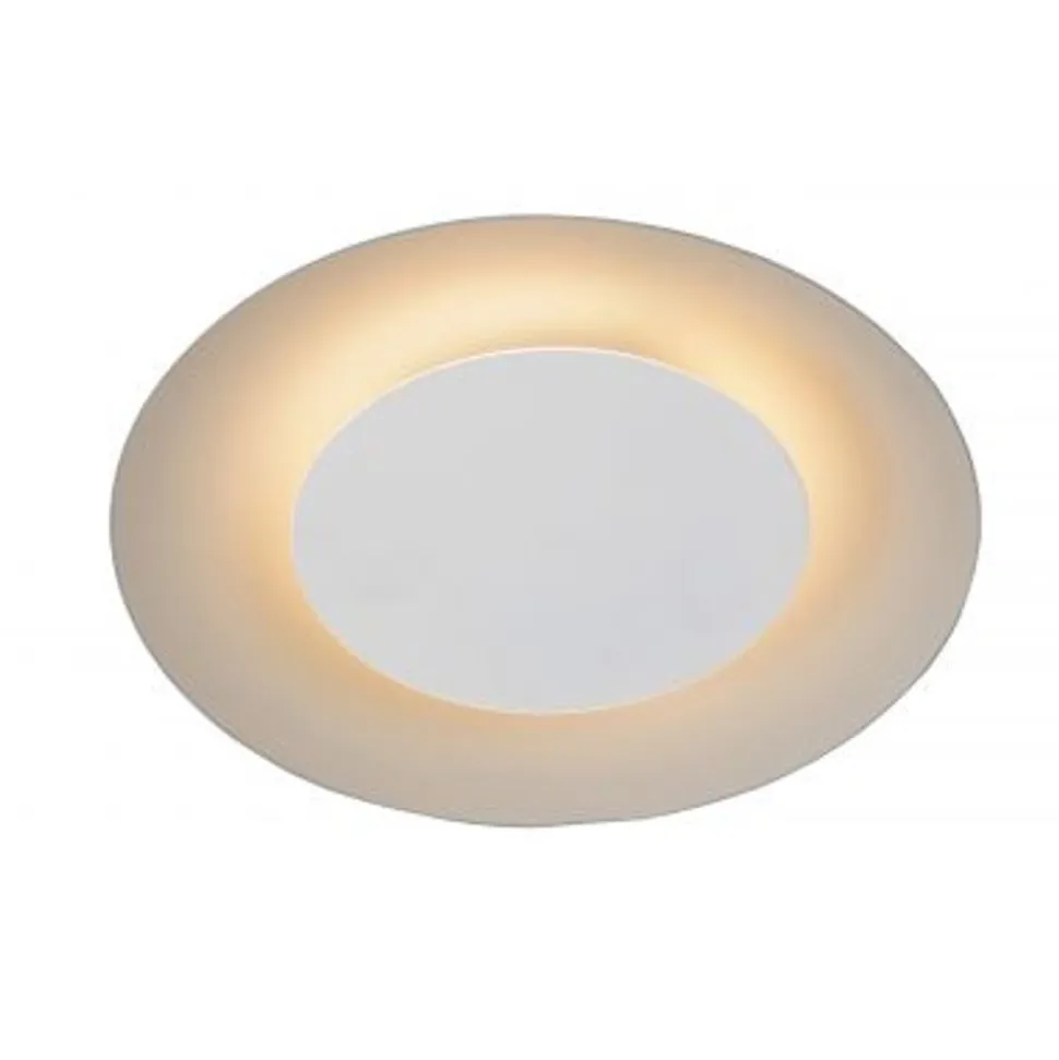 Lucide FOSKAL - Plafonnière - Ø 21,5 cm - LED - 1x6W 2700K - Wit