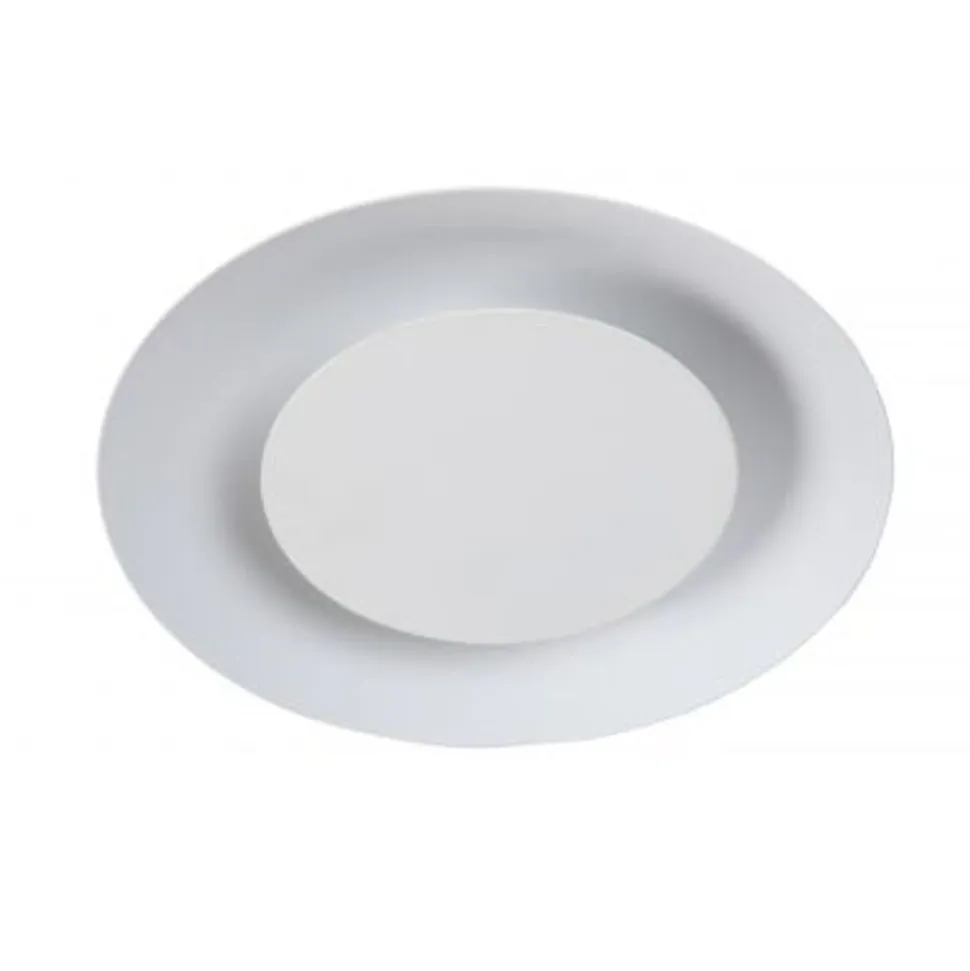 Lucide FOSKAL - Plafonnière - Ø 21,5 cm - LED - 1x6W 2700K - Wit