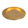 Lucide FOSKAL - Plafonnière - Ø 34,5 cm - LED - 1x12W 2700K - Mat Goud / Messing