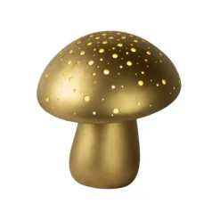 Lucide FUNGO Tafellamp-Mat Go.-1xE14-25W-Porsel.