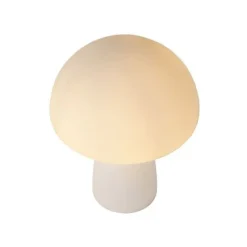 Lucide FUNGO Tafellamp-Opaal-1xE27-60W-Glas