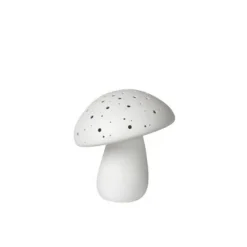 Lucide FUNGO Tafellamp-Wit-1xE14-25W-Porsel.