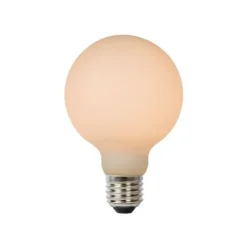 Lucide G80 - Filament lamp - Ø 8 cm - LED Dimb. - E27 - 1x8W 2700K - 3 StepDim - Opaal Lucide