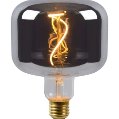 Lucide G118 - Filament lamp - Ø 11,8 cm - LED Dimb. - E27 - 1x4W 2200K - Fumé Lucide