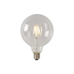 Lucide G125 - Filament lamp - Ø 12,5 cm - LED Dimb. - E27 - 1x5W 2700K - Transparant