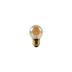 Lucide G45 - Filament lamp - Ø 4,5 cm - LED Dimb. - E27 - 1x3W 2200K - Amber