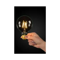 Lucide G95 Clas. Fil. lamp-Transp.-LED Dimb.-1xE27-7W