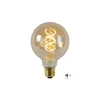 Lucide G95 TWILIGHT SENSOR - Filament lamp Buiten - Ø 9,5 cm - LED - E27 - 1x4W 2200K - Amber