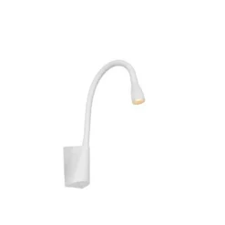Lucide GALEN-LED - Bedlamp - LED - 1x3W 3000K - Wit Lucide