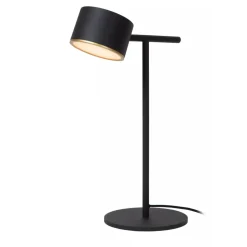 Lucide GIAN Tafellamp-Zwart-LED Dimb.-8W-2700K-12V-Metaal