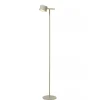 Lucide GIAN Vloerlamp-Taupe-LED Dimb.-8W-2700K-12V-Metaal