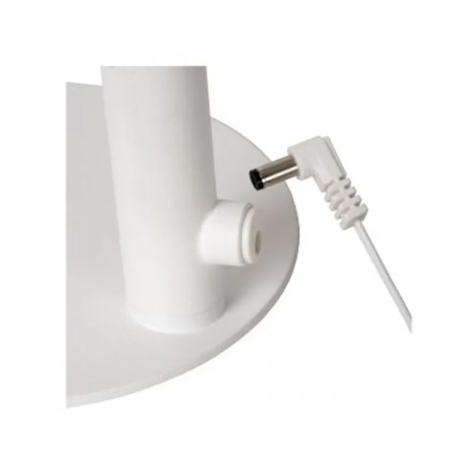Lucide GILLY Bureaulamp-Wit-LED Dimb.-3W-2700K-Metaal