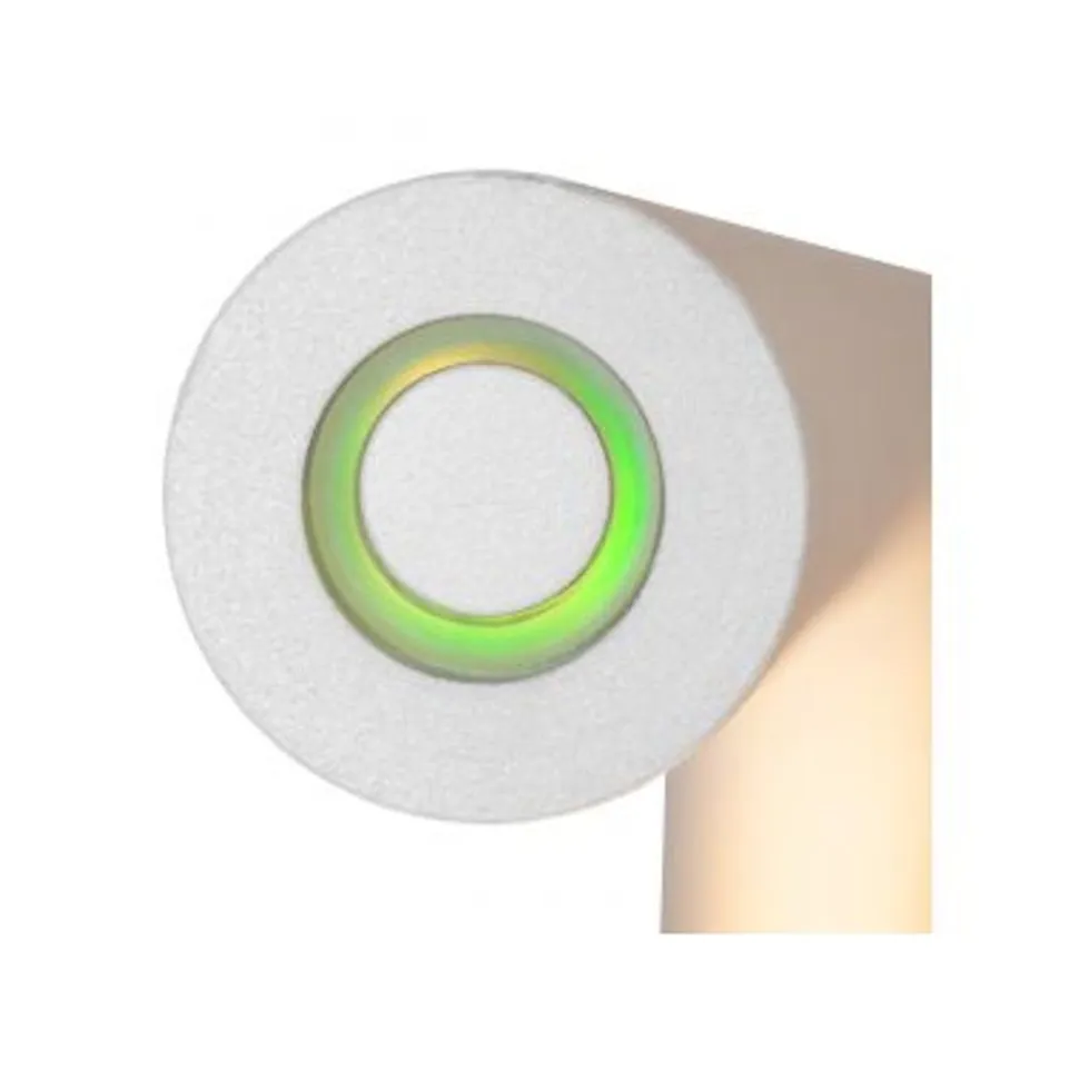 Lucide GILLY Bureaulamp-Wit-LED Dimb.-3W-2700K-Metaal