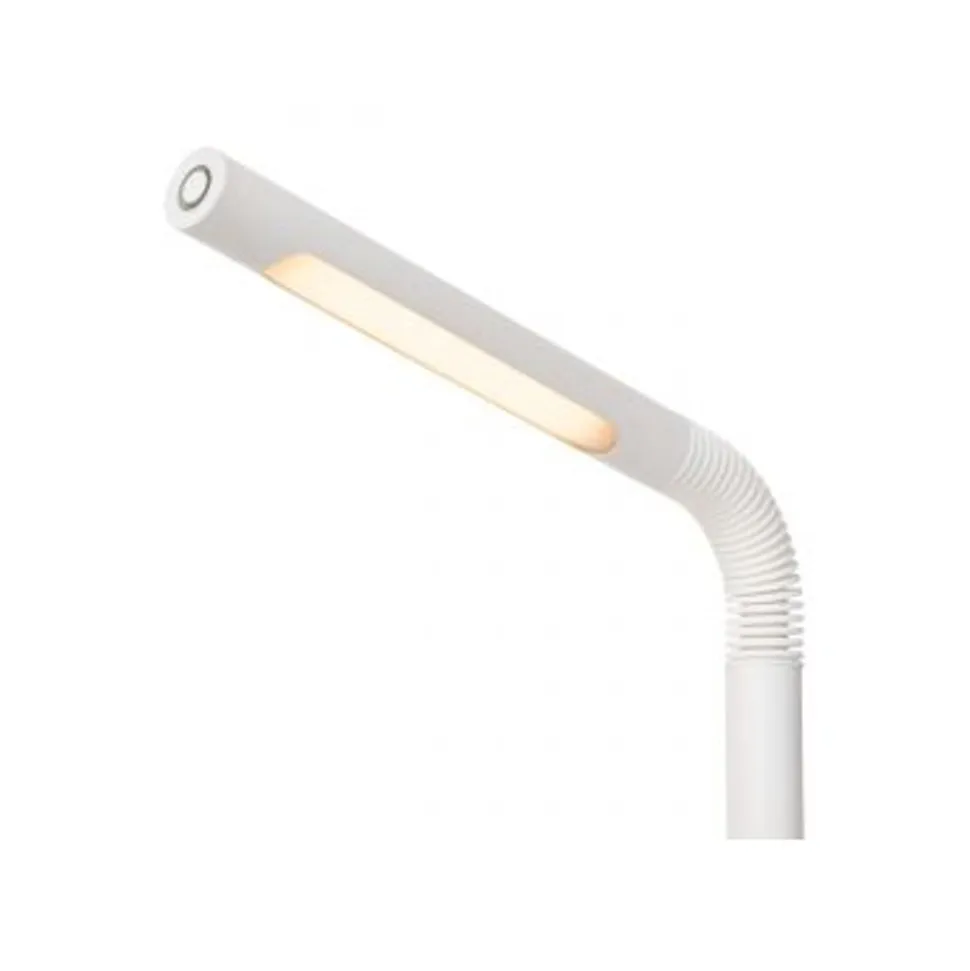 Lucide GILLY Bureaulamp-Wit-LED Dimb.-3W-2700K-Metaal