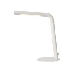 Lucide GILLY Bureaulamp-Wit-LED Dimb.-3W-2700K-Metaal