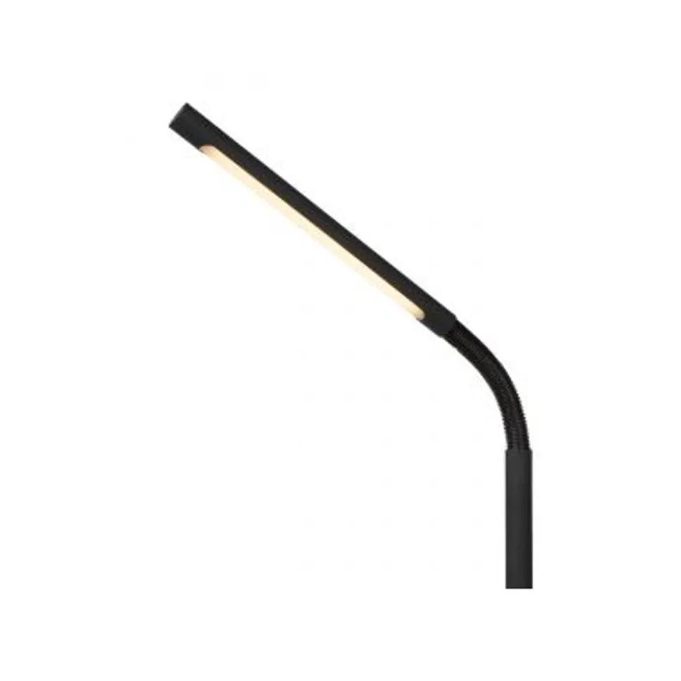 Lucide GILLY Leeslamp-Zwart-LED Dimb.-3W-2700K-Metaal