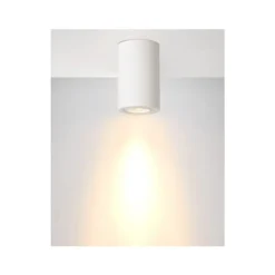 Lucide GIPSY - Plafondspot - Ø 7 cm - 1xGU10 - Wit