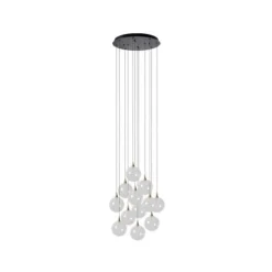 Lucide GISELA Hanglamp-Transp.-Ø61-LED Dimb.-3,6W-2700K