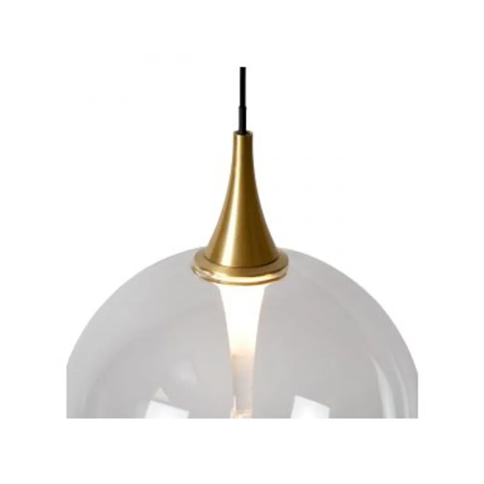 Lucide GISELA Hanglamp-Transp.-Ø16-LED-3,6W-2700K-Glas