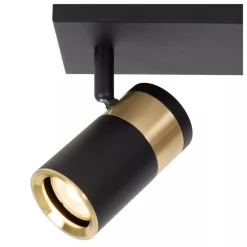 Lucide GORIK - Plafondspot - 3xGU10 - Zwart