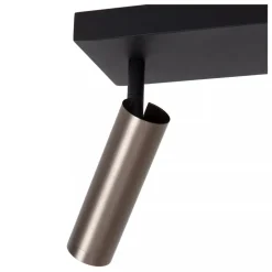 Lucide GRADO - Plafondspot - 2xGU10 (MR11) - Grijs ijzer