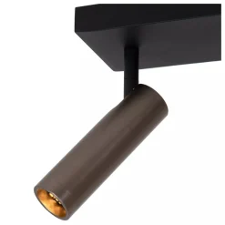 Lucide GRADO - Plafondspot - 2xGU10 (MR11) - Grijs ijzer