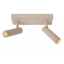 Lucide GRADO - Plafondspot - 2xGU10 (MR11) - Taupe