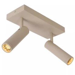 Lucide GRADO - Plafondspot - 2xGU10 (MR11) - Taupe