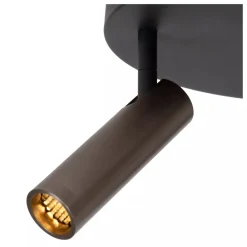 Lucide GRADO - Plafondspot - Ø 25 cm - 3xGU10 (MR11) - Grijs ijzer