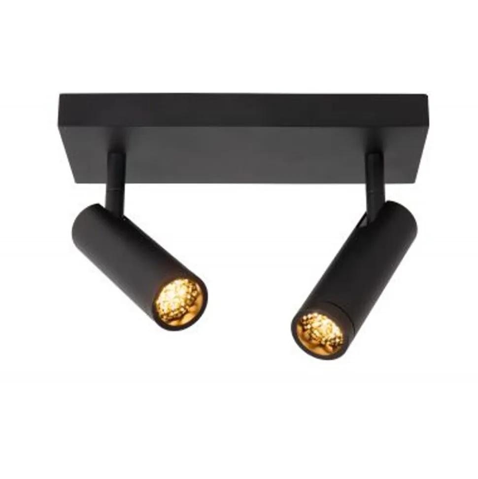 Lucide GRADO Plafondspot-Zwart-40W-Alumin.