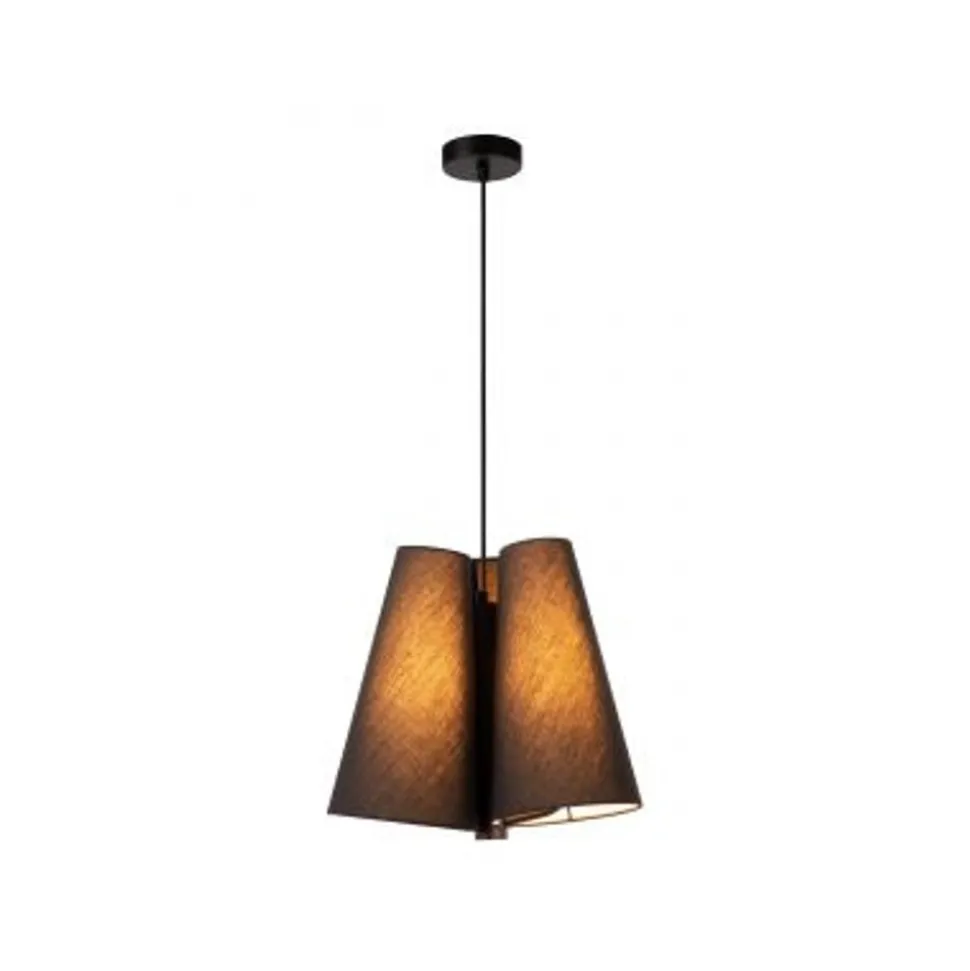 Lucide GREGORY Hanglamp-Zwart-Ø34,3-3xE27-60W-Staal