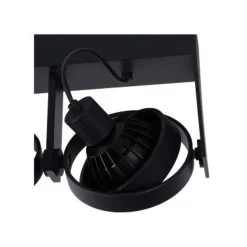 Lucide GRIFFON - Plafondspot - LED Dim to warm - GU10 - 2x12W 2200K/3000K - Zwart Lucide