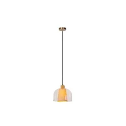 Lucide GUNHILD Hanglamp-Transp.-Ø24-1xE27-60W-Glas