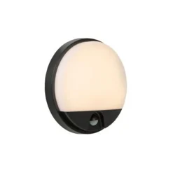 Lucide HUPS IR Wandlamp Buiten-Zwart-LED-10W-3000K-IP54