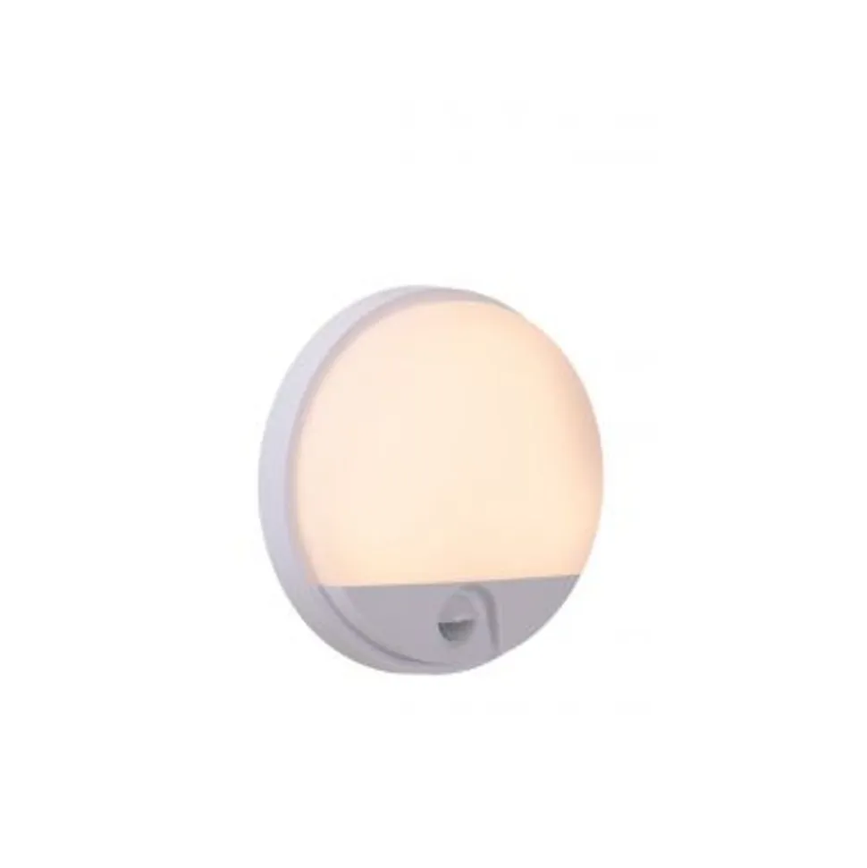 Lucide HUPS IR Wandlamp Buiten-Wit-LED-10W-3000K-IP54