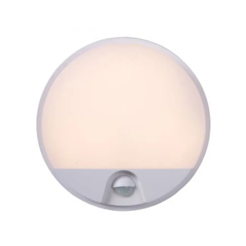 Lucide HUPS IR Wandlamp Buiten-Wit-LED-10W-3000K-IP54