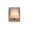 Lucide IDAHO - Wandlamp - 1xE14 - Licht hout Lucide