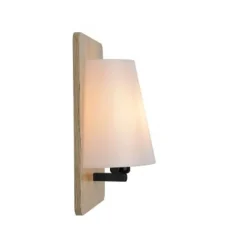 Lucide IDAHO - Wandlamp - 1xE14 - Licht hout Lucide